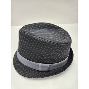 Vintage Rivington & Mott New York Fedora Hat Grey L/XL Concept One‎